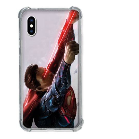 Coque Pour IphoneX / XS Superman Laser
