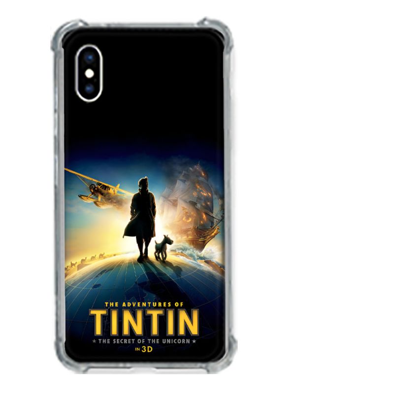 Coque Pour IphoneX / XS Tintin Affiche
