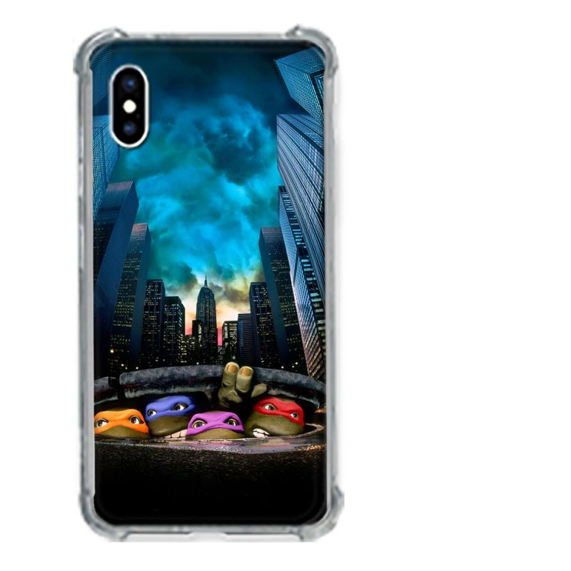 Coque Pour IphoneX / XS Tortue Ninja Ville