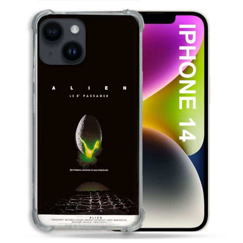 Coque Pour Iphone 14 Alien Affiche
