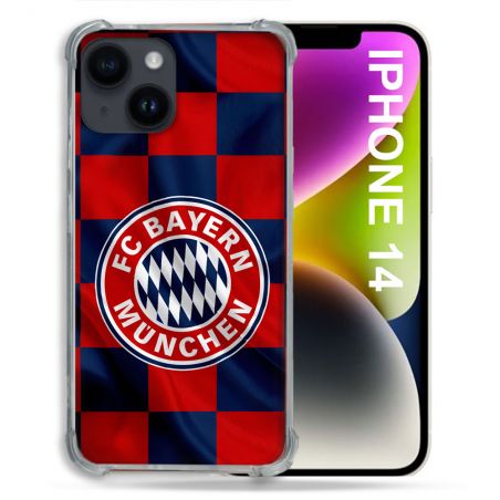 Coque Pour Iphone 14 Foot Bayern Munich Carreaux
