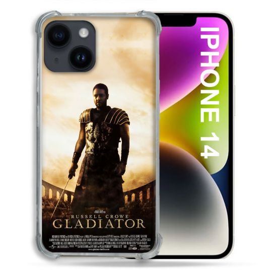Coque Pour Iphone 14 Gladiator Affiche