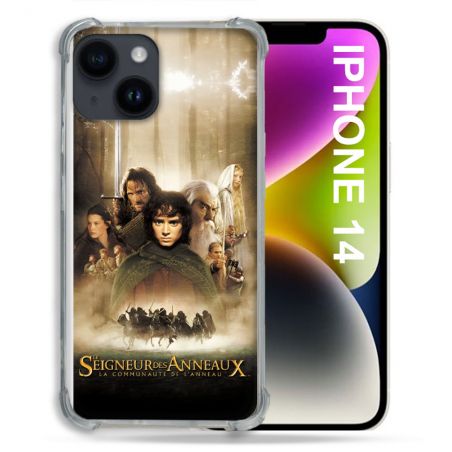 Coque Pour Iphone 14 Le seigneur Des Anneaux Affiche