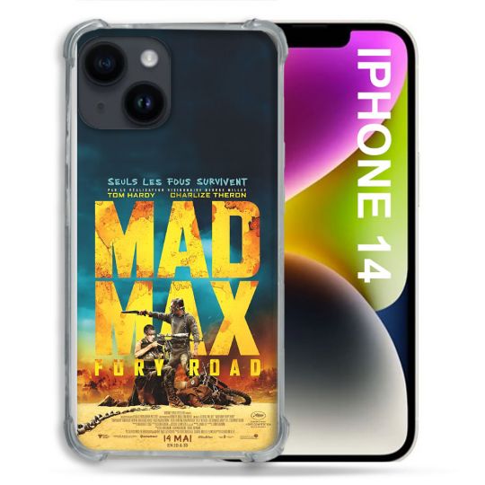 Coque Pour Iphone 14 Mad Max Affiche