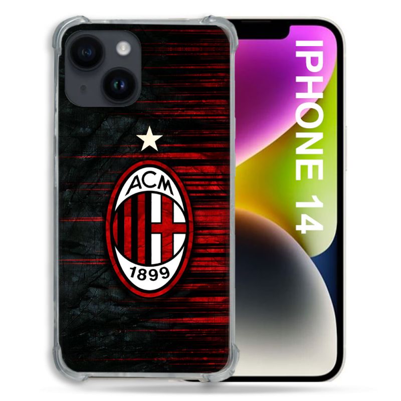 Coque Pour Iphone 14 Foot Milan AC