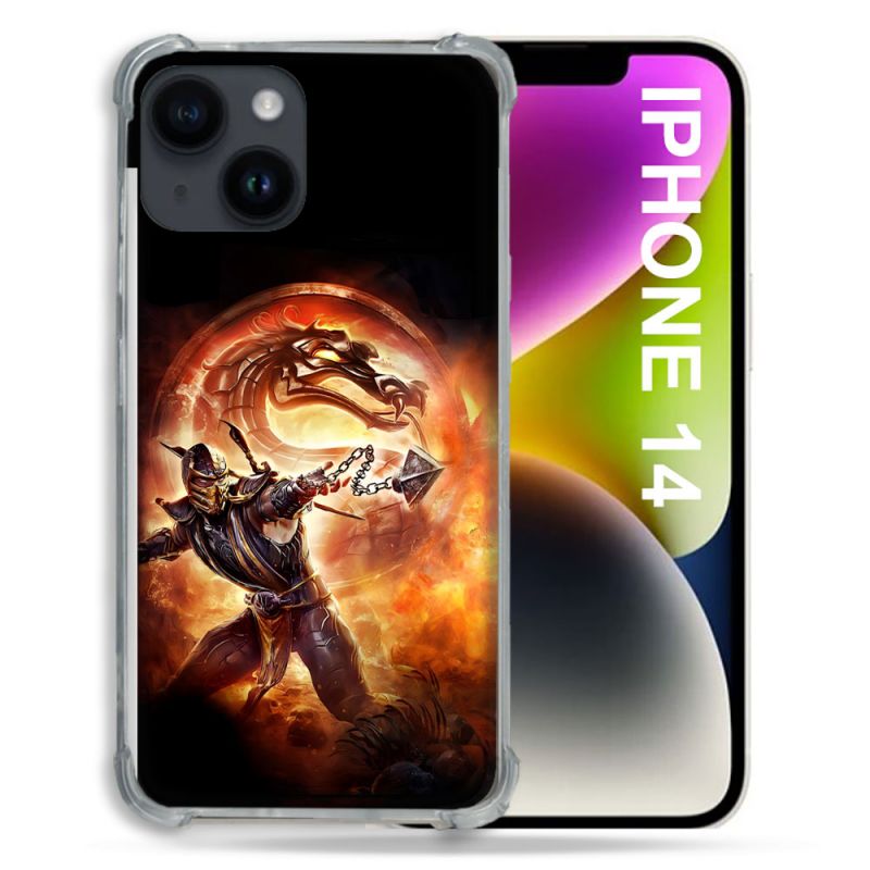 Coque Pour Iphone 14 Mortal Combat