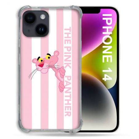Coque Pour Iphone 14 Panthere Rose