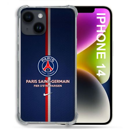 Coque Pour Iphone 14 Foot PSG Fier