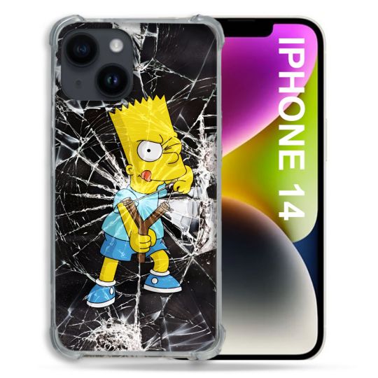 Coque Pour Iphone 14 Simpson Bart