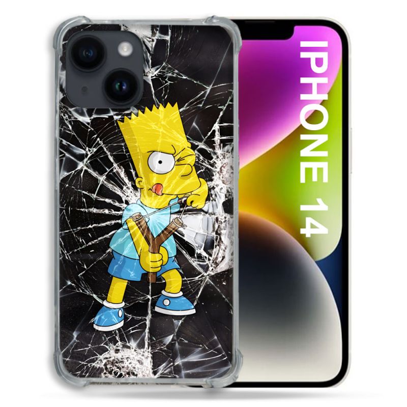Coque Pour Iphone 14 Simpson Bart