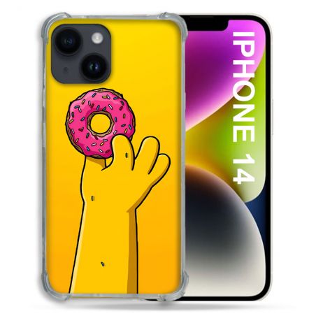 Coque Pour Iphone 14 Simpson Donuts