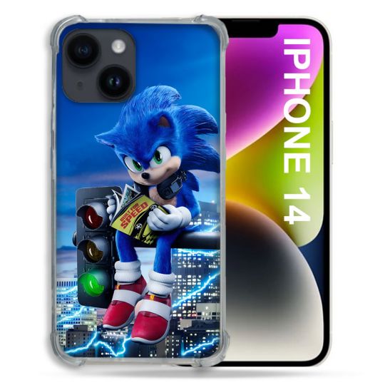 Coque Pour Iphone 14 Sonic