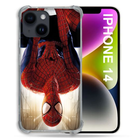 Coque Pour Iphone 14 Spiderman Invers