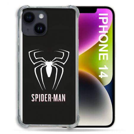 Coque Pour Iphone 14 Spiderman Logo