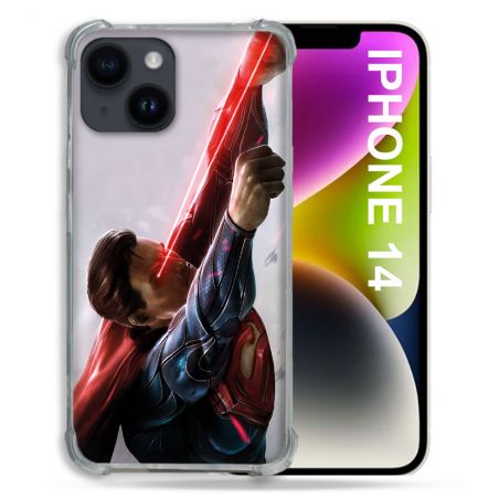 Coque Pour Iphone 14 Superman Laser
