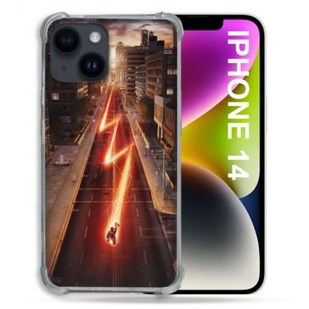 Coque Pour Iphone 14 The Flash City