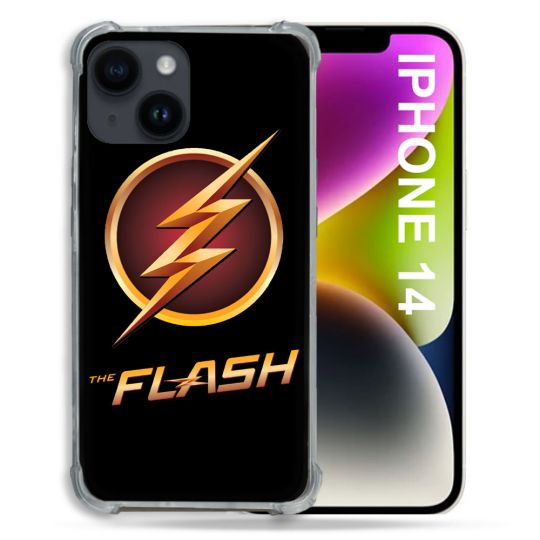 Coque Pour Iphone 14 The Flash Logo