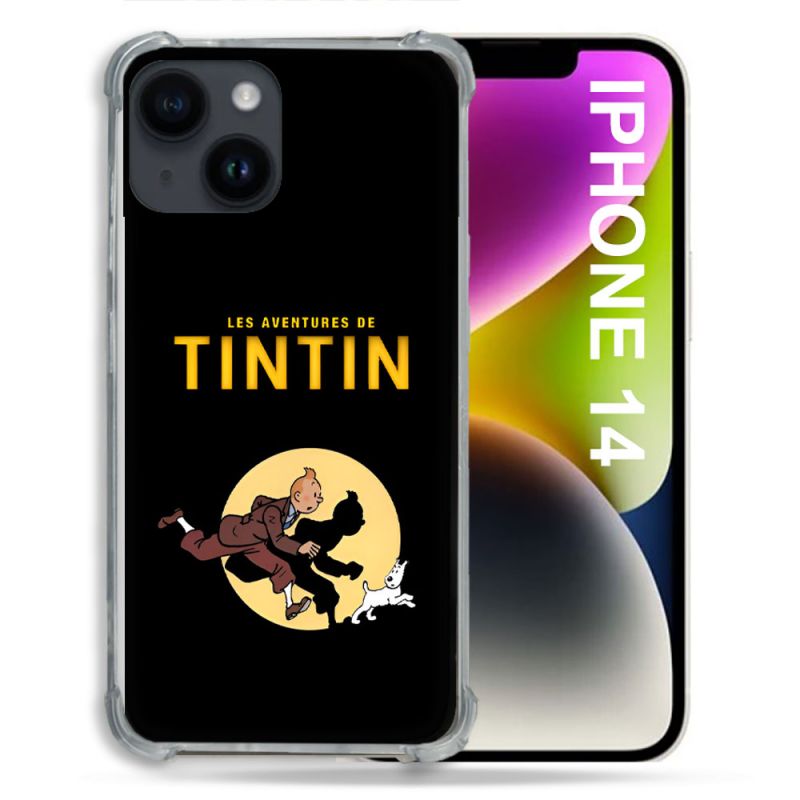 Coque Pour Iphone 14 Tintin Classique