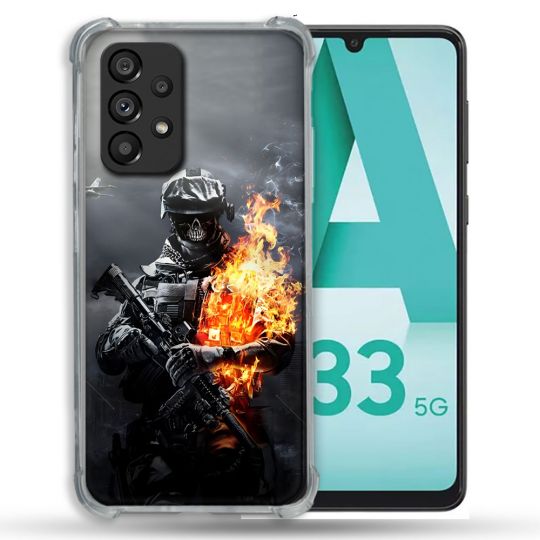 Coque Pour Samsung Galaxy A33 5G Call Of Duty Squelette