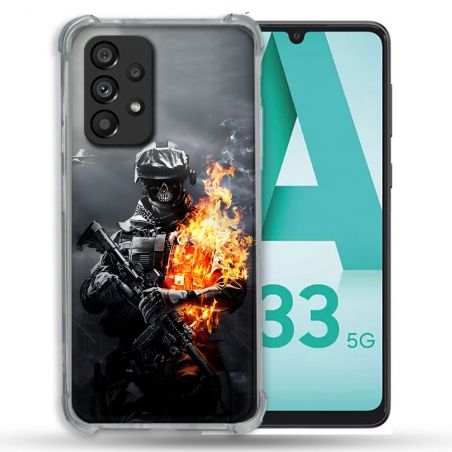 Coque Pour Samsung Galaxy A33 5G Call Of Duty Squelette