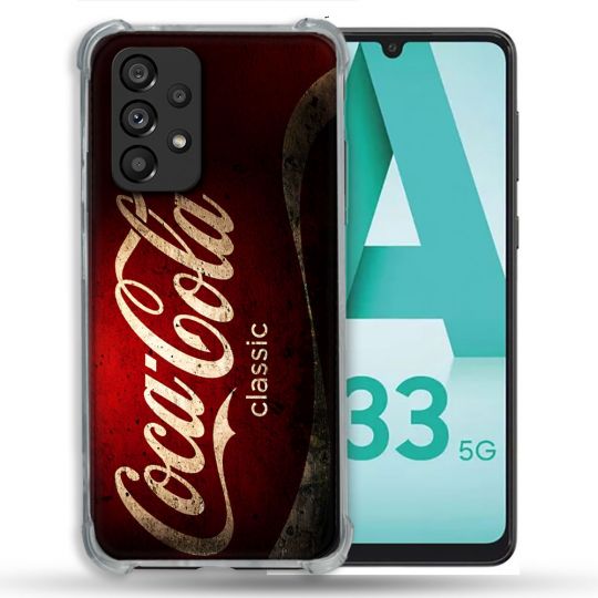 Coque Pour Samsung Galaxy A33 5G Coca Cola Classique