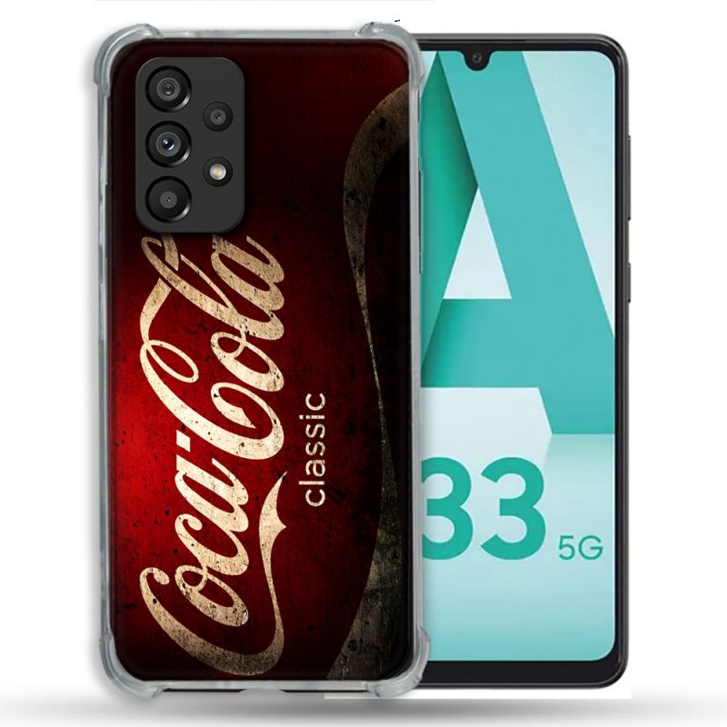 Coque Pour Samsung Galaxy A33 5G Coca Cola Classique
