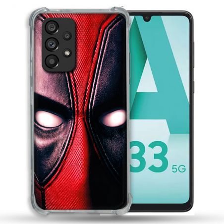 Coque Pour Samsung Galaxy A33 5G Deadpool Yeux