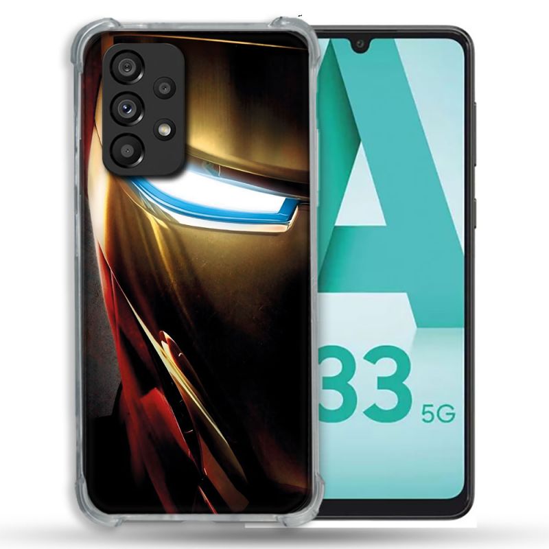 Coque Pour Samsung Galaxy A33 5G Iron Man Casque