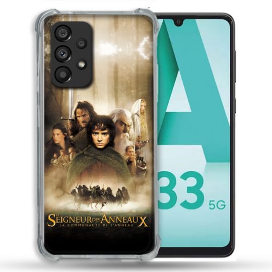 Coque Pour Samsung Galaxy A33 5G Le seigneur Des Anneaux Affiche