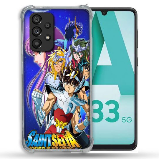 Coque Pour Samsung Galaxy A33 5G Les Chevaliers Du Zodiaque