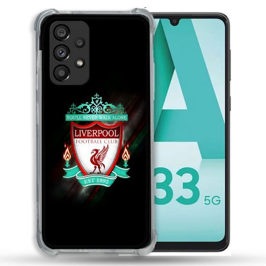 Coque Pour Samsung Galaxy A33 5G Foot Liverpool