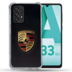 Coque Pour Samsung Galaxy A33 5G Porsche Carbone