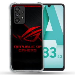 Coque Pour Samsung Galaxy A33 5G ROG Rouge