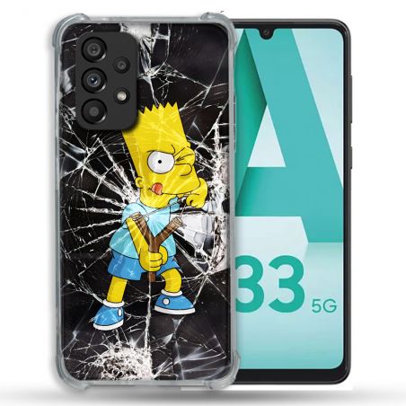Coque Pour Samsung Galaxy A33 5G Simpson Bart