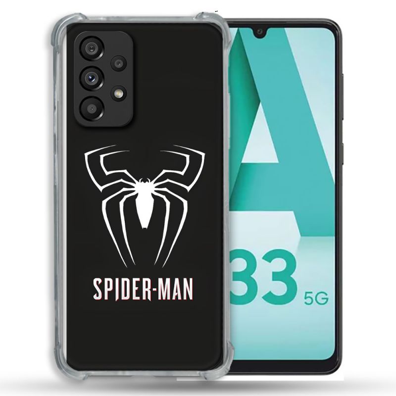 Coque Pour Samsung Galaxy A33 5G Spiderman Logo