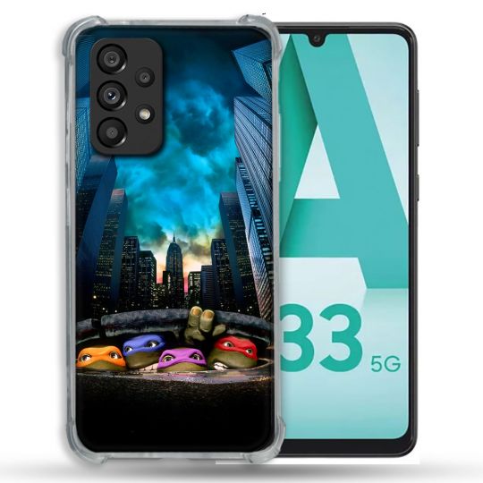Coque Pour Samsung Galaxy A33 5G Tortue Ninja Ville