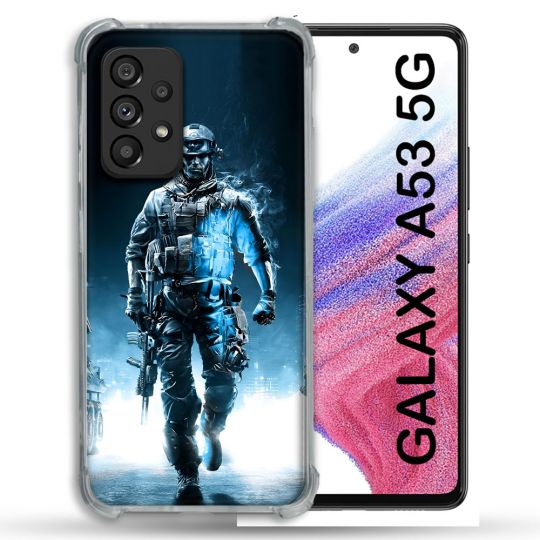 Coque Pour Samsung Galaxy A53 5G Call Of Duty Guerrier