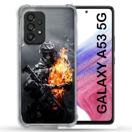 Coque Pour Samsung Galaxy A53 5G Call Of Duty Squelette