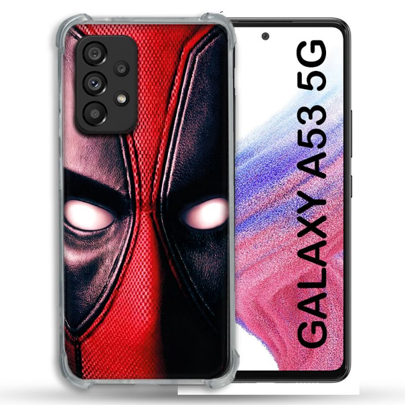 Coque Pour Samsung Galaxy A53 5G Deadpool Yeux