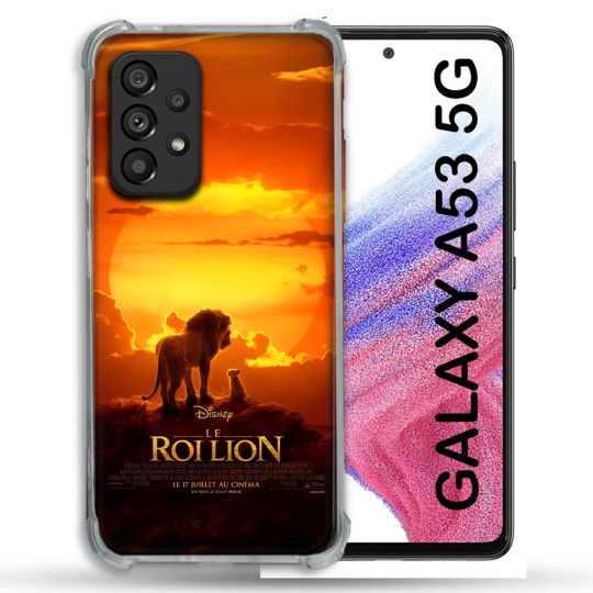 Coque Pour Samsung Galaxy A53 5G Le Roi Lion Affiche