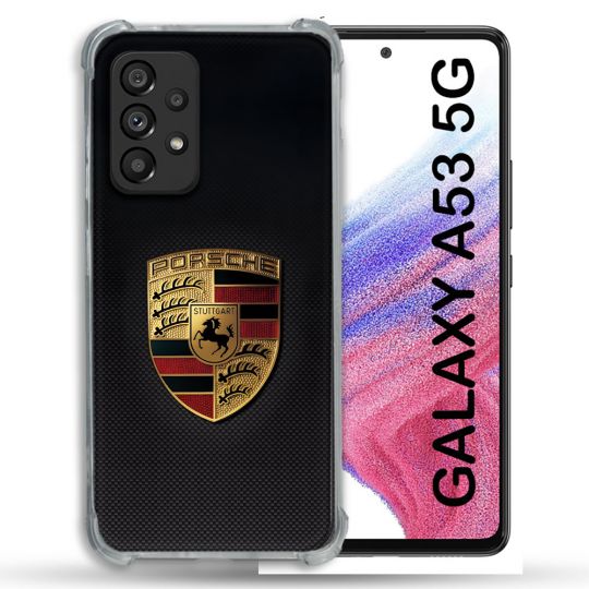 Coque Pour Samsung Galaxy A53 5G Porsche Carbone