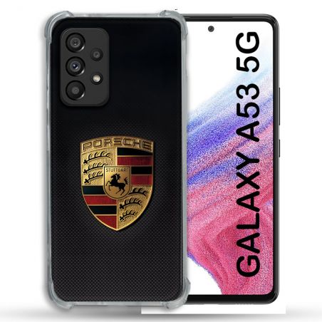 Coque Pour Samsung Galaxy A53 5G Porsche Carbone