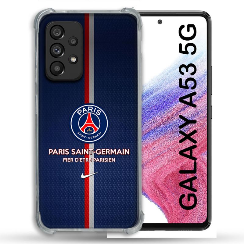 Coque Pour Samsung Galaxy A53 5G Foot PSG Fier