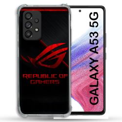 Coque Pour Samsung Galaxy A53 5G ROG Rouge