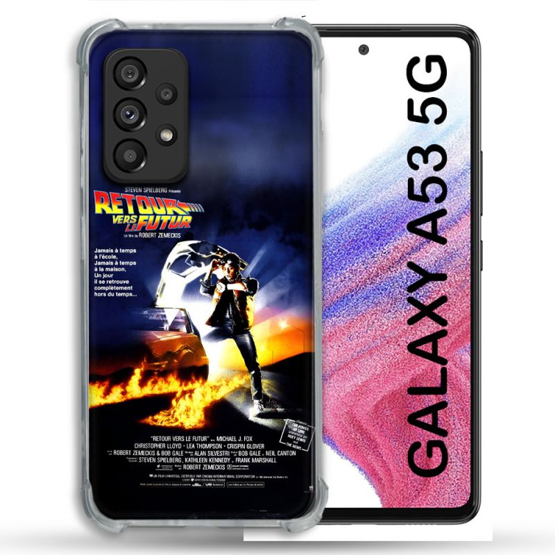 Coque Pour Samsung Galaxy A53 5G Retour Vers Le Futur Affiche