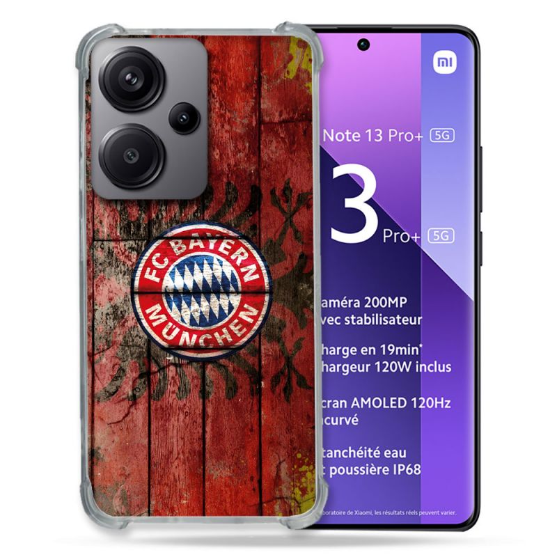 Coque Pour Xiaomi Redmi Note 13 Pro Plus 5G Foot Bayern Munich Drapeau