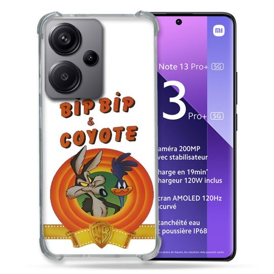 Coque Pour Xiaomi Redmi Note 13 Pro Plus 5G Bip Bip Coyote