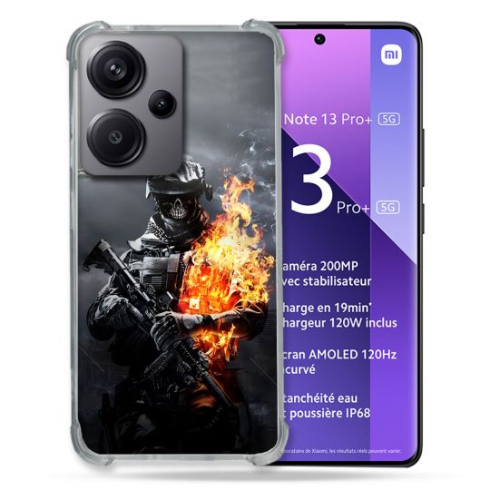 Coque Pour Xiaomi Redmi Note 13 Pro Plus 5G Call Of Duty Squelette