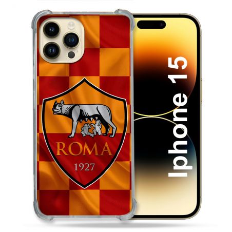Coque Pour Iphone 15 Foot As Roma
