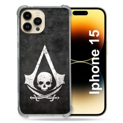 Coque Pour Iphone 15 Assassin Creed Tete Mort
